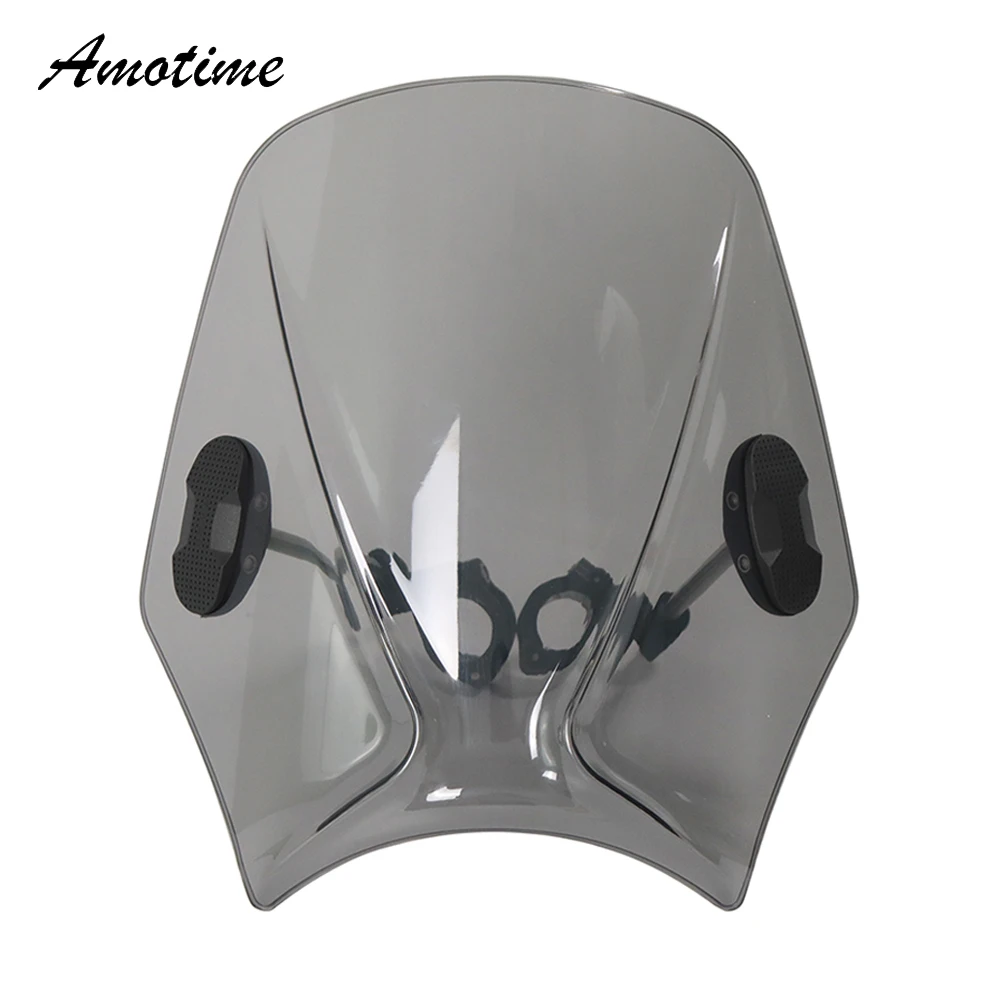 Universal Motorcycle Windshield, Wind Screen Shield, Deflector Protector, Capa para Keeway Superlight 125, 150, 200