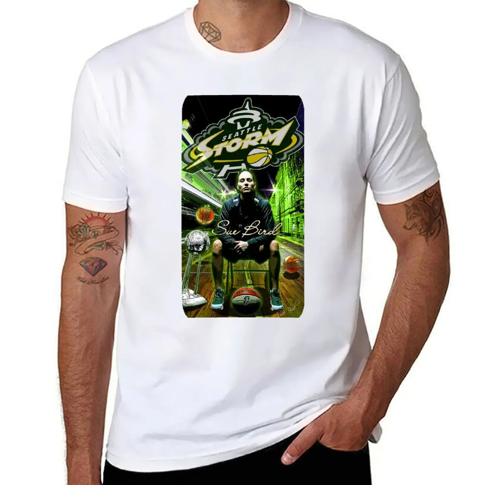 

Sue Bird All Star Phone Cases T-Shirt cotton tshirt 100% t shirts for man cotton T-Shirt