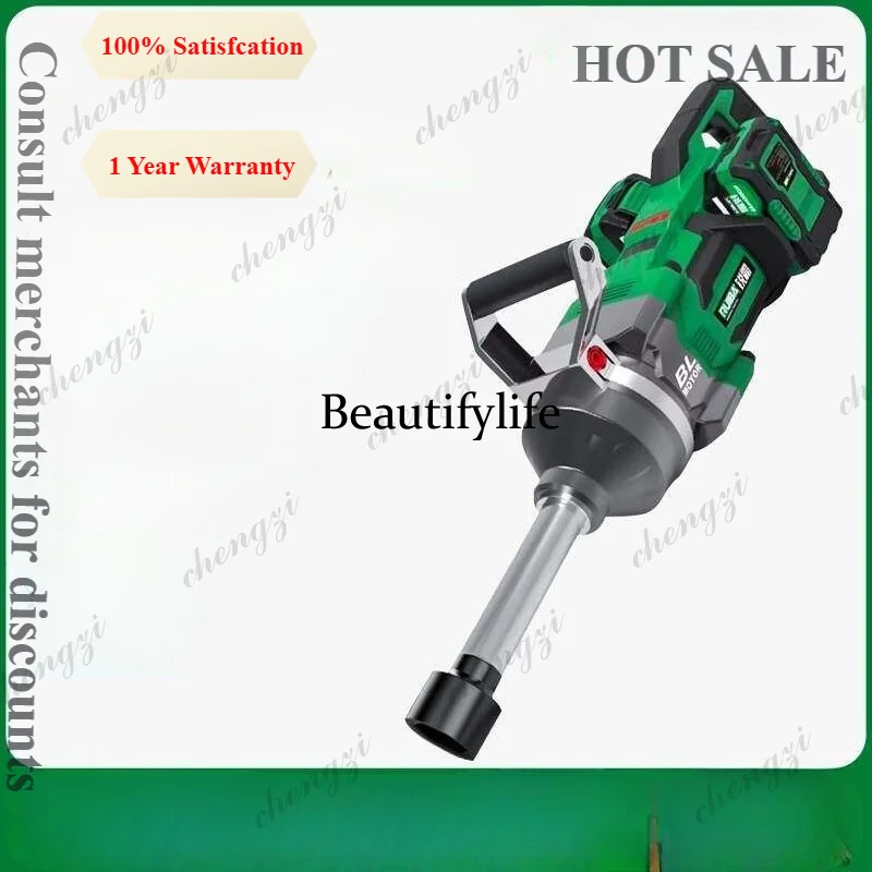 81 828 Electric Impact Wrench 3500N.m High Torque Lithium Battery Brushless Air Cannon Heavy Duty Tire Machine Repair Air Cannon