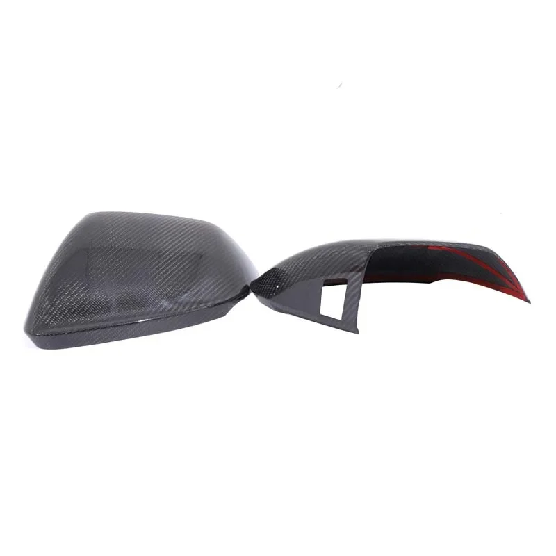 

Car Accessories Real Carbon Fiber Car Rearview Mirror Reversing Mirror Cover Trim For Audi Q8 SQ8 RSQ8 2018-2024