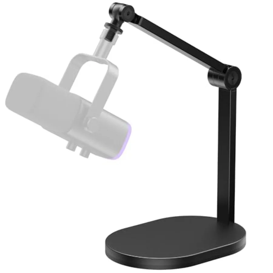 

InnoGear Studio Mic Stand Max Load 2,64 фунта, настольное крепление для микрофона, настольная подставка для микрофона для Fifine AM8 K669B Blue Yeti Hy