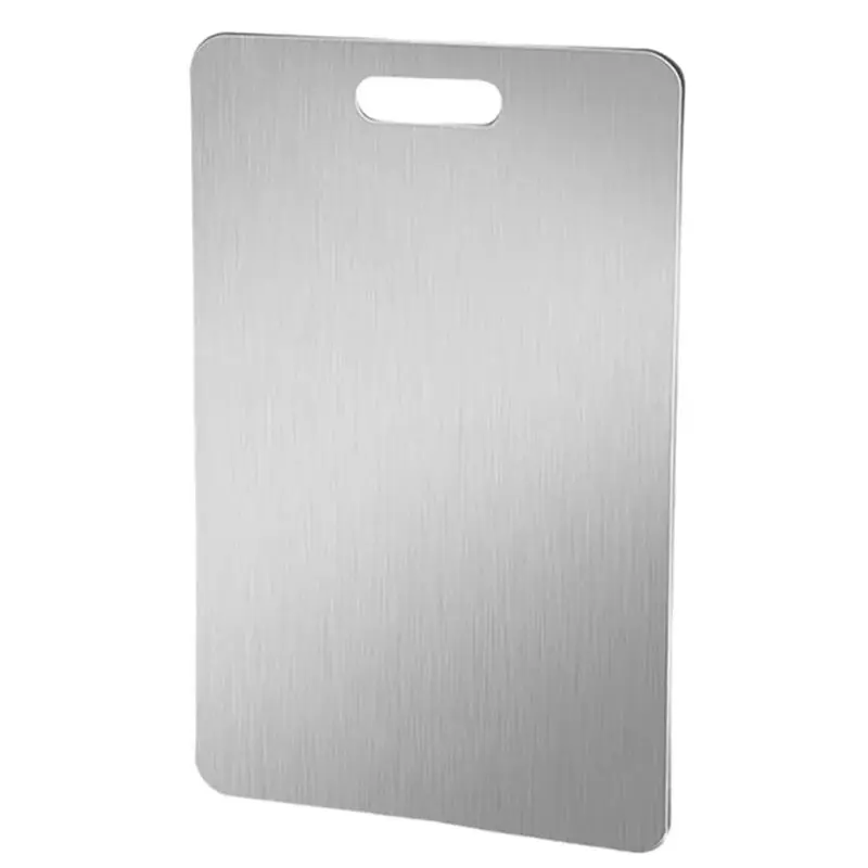 

ABGH-APWIKOGER Двусторонняя разделочная доска из титановой нержавеющей стали 304, пищевая, для кухни
