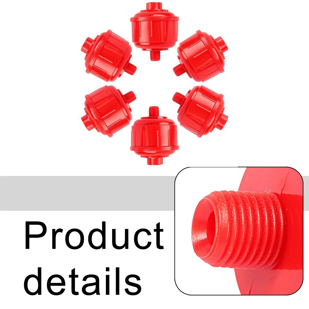 

6Pcs 1/4'' Thread Filter Air Water Filter Disposable For Whirlwind Air Line Filter For Pneumatic Spray Painting Equipment Parts