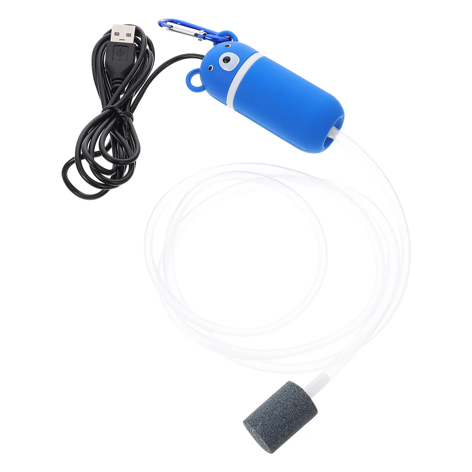 

1 комплект портативного пластикового аэратора для аквариума с USB-зарядкой, легкий, премиум-класса, для домашнего аквариума