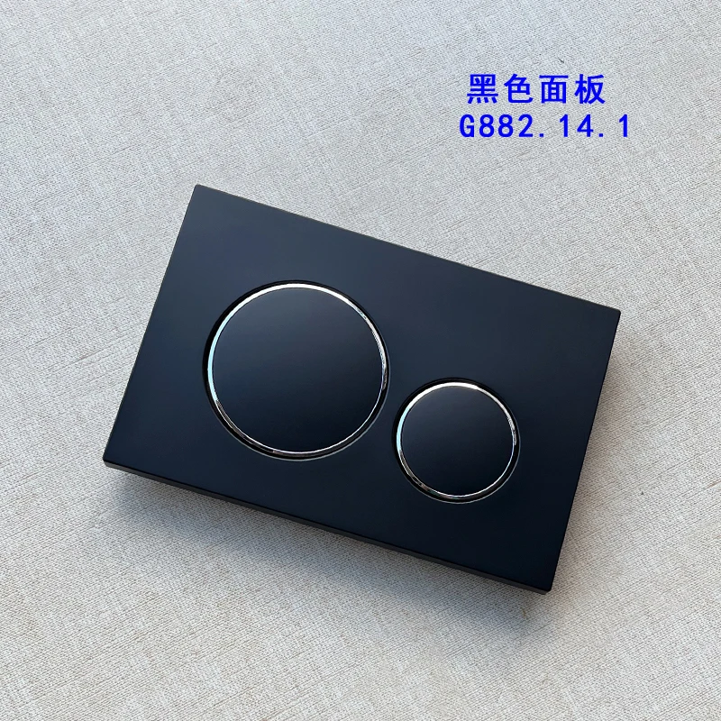 Toilet Water Tank Dual Press Switch Wall Mounted Toilet Accessories Button Button Water Tank Panel