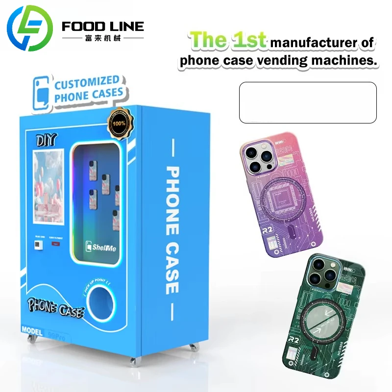 

Customized Japanese Phone Case Vending Machine DIY Mobile Cell Phone Case Production Automatic Custom Vending Machine System