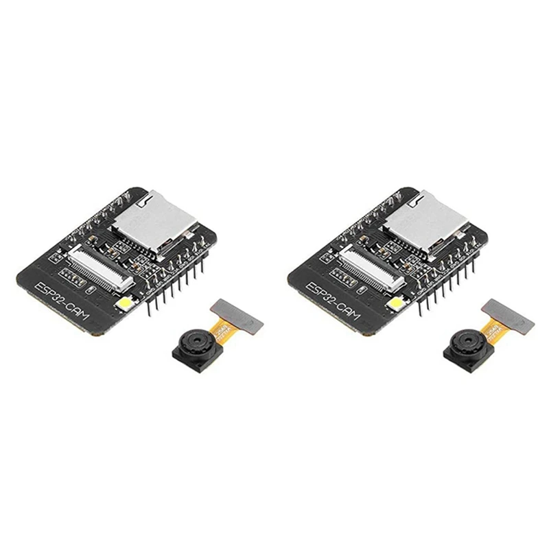 

Top Deals 2X Wifi Bluetooth Dual Mode Camera IOT Kits Development Board 2MP Esp32 With Camera ESP32-CAM OV2640 Esp32