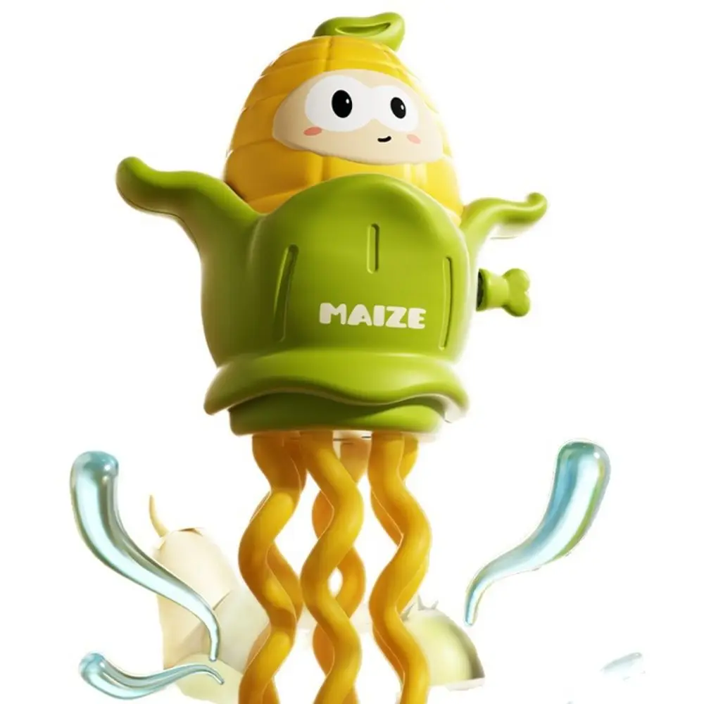 Plástico dança milho relógio brinquedos simulação balançando andando dança polvo coleção móvel relógio dança polvo