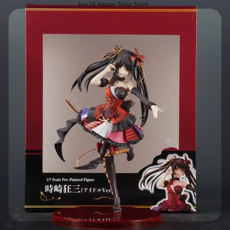 23.5cm Date A Live Tokisaki Kurumi Idol Anime Girls Figure Model Gk Statue Boys Collection Desktop Decoration Ornament Toys Gift