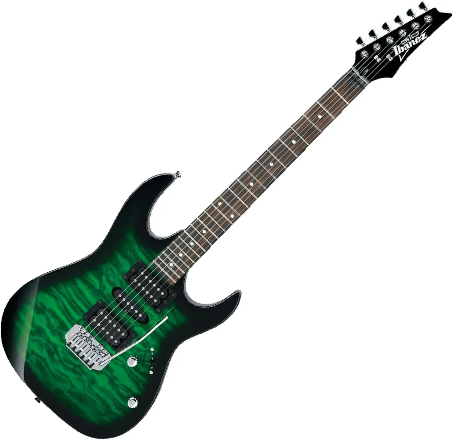 RX Electric Guitar Transparent Emerald Burst