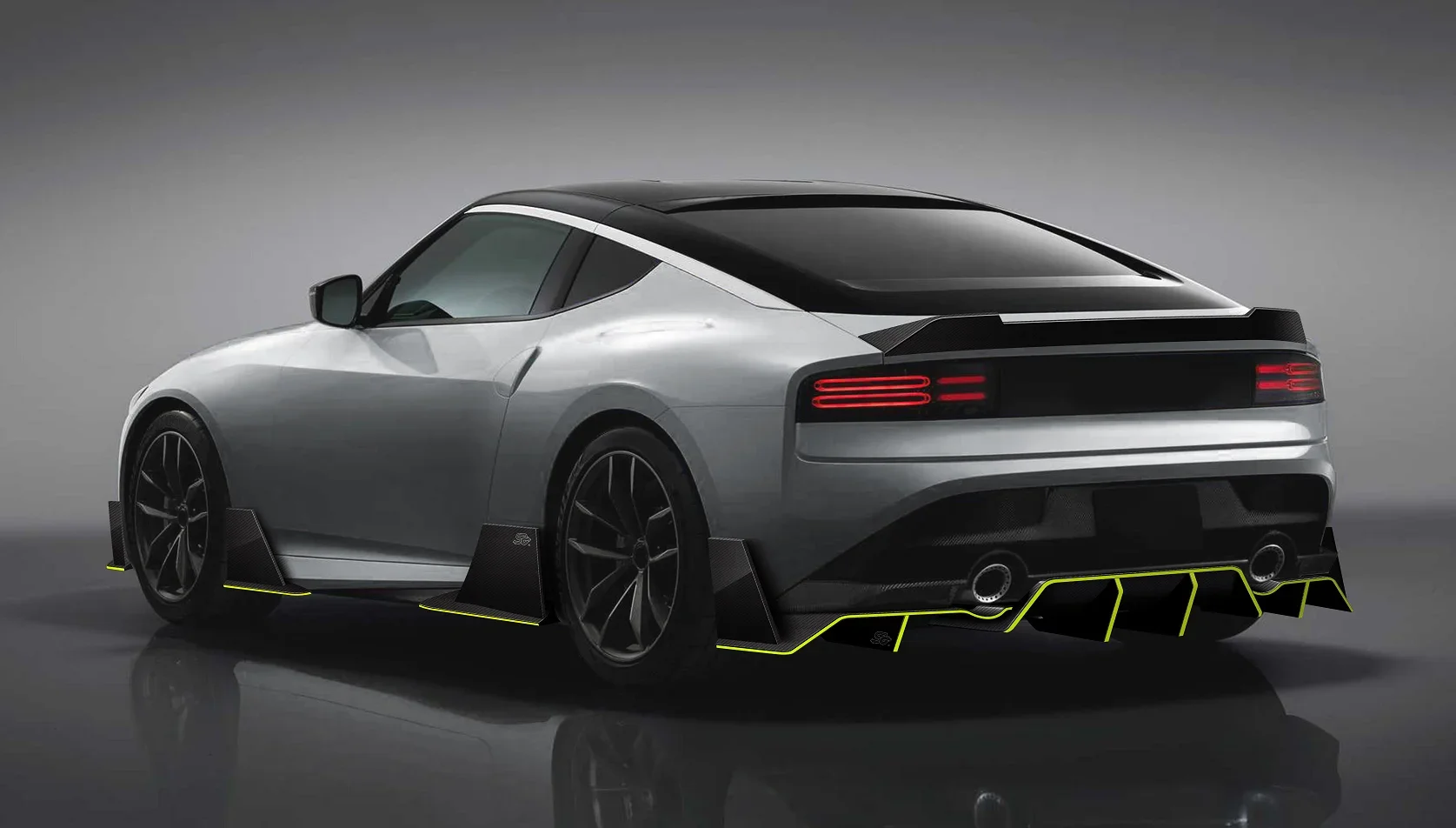 Dry Carbon Fiber Roof Bonnet For Nissan 400Z 2023