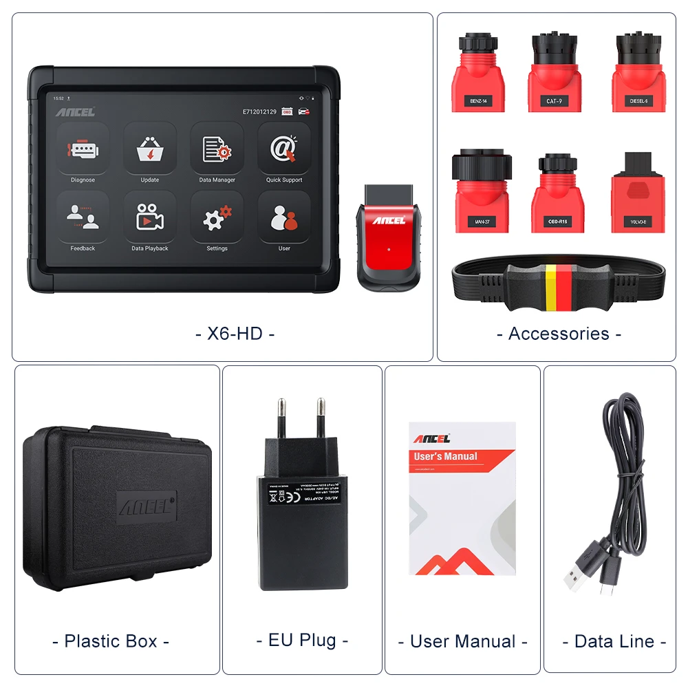 Ancel X6 Hd Heavy D… - image