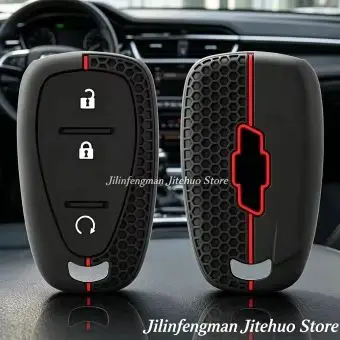 Funda de Silicona para Llaves de Auto Chevrolet Malibu, Blazer, Traverse, Seeker, Onix, Equino, Volt, Bolt, Trax, Orlando, Cruze, Spark, Sonic, Camaro