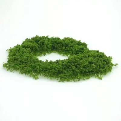 3 bolsas de polvo de árbol de esponja, aspecto realista, mano de obra fina, Material de mesa de arena DIY para decoración de micropaisaje, dispersión de hierba