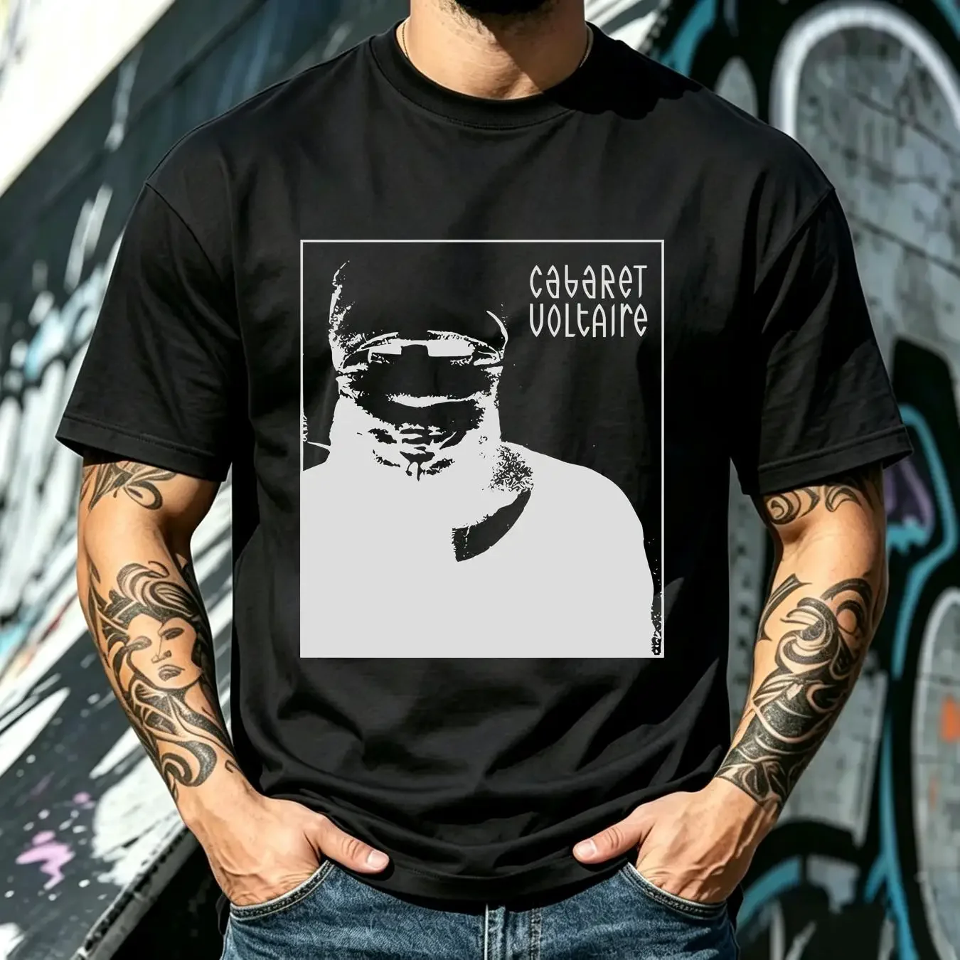 washed T Shirt Cabaret Voltaire Cocteau Twins New Order Joy Division Skinny Puppy Bauhuas Throbbing Gristle dead Can Dance