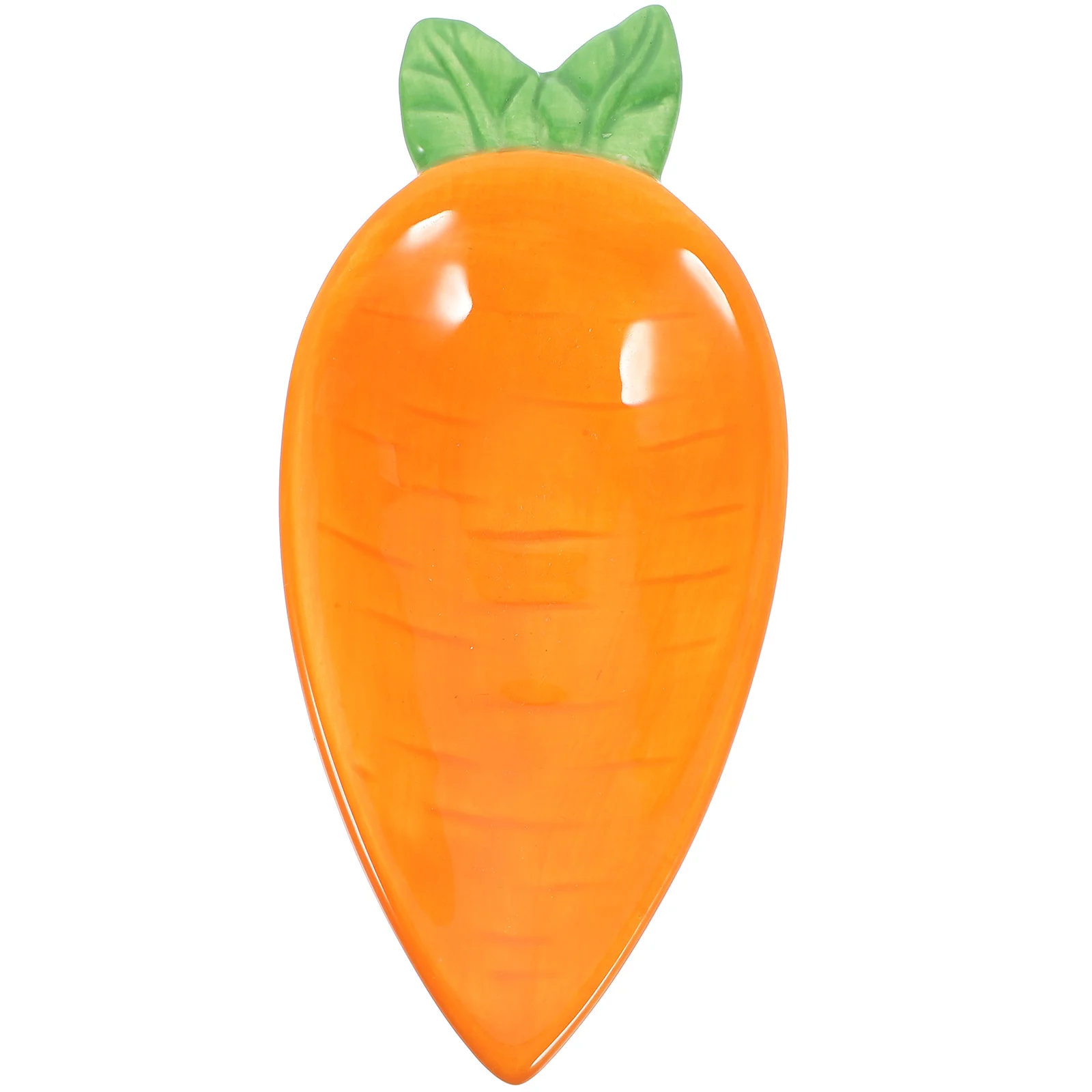 

Carrot Shaped Sauce Bowl Condiment Dish Tableware Soy Dishes Ceramics Dessert Side Plate