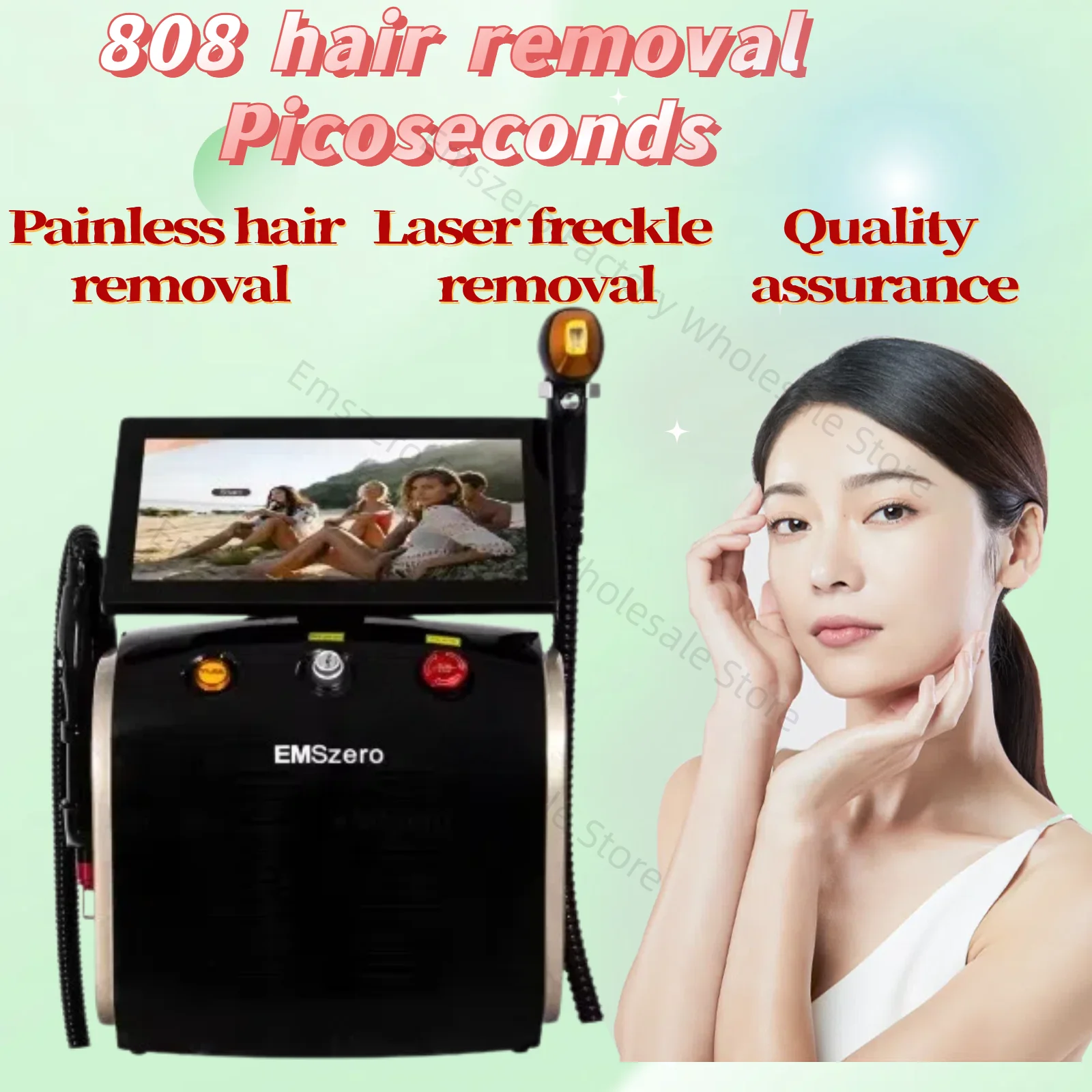 

2025 Multifunction 2 In 1 Diode Laser 755 808 1064 Hair Removal And Pico 755nm Picosecond Laser Tattoo Removal Machine