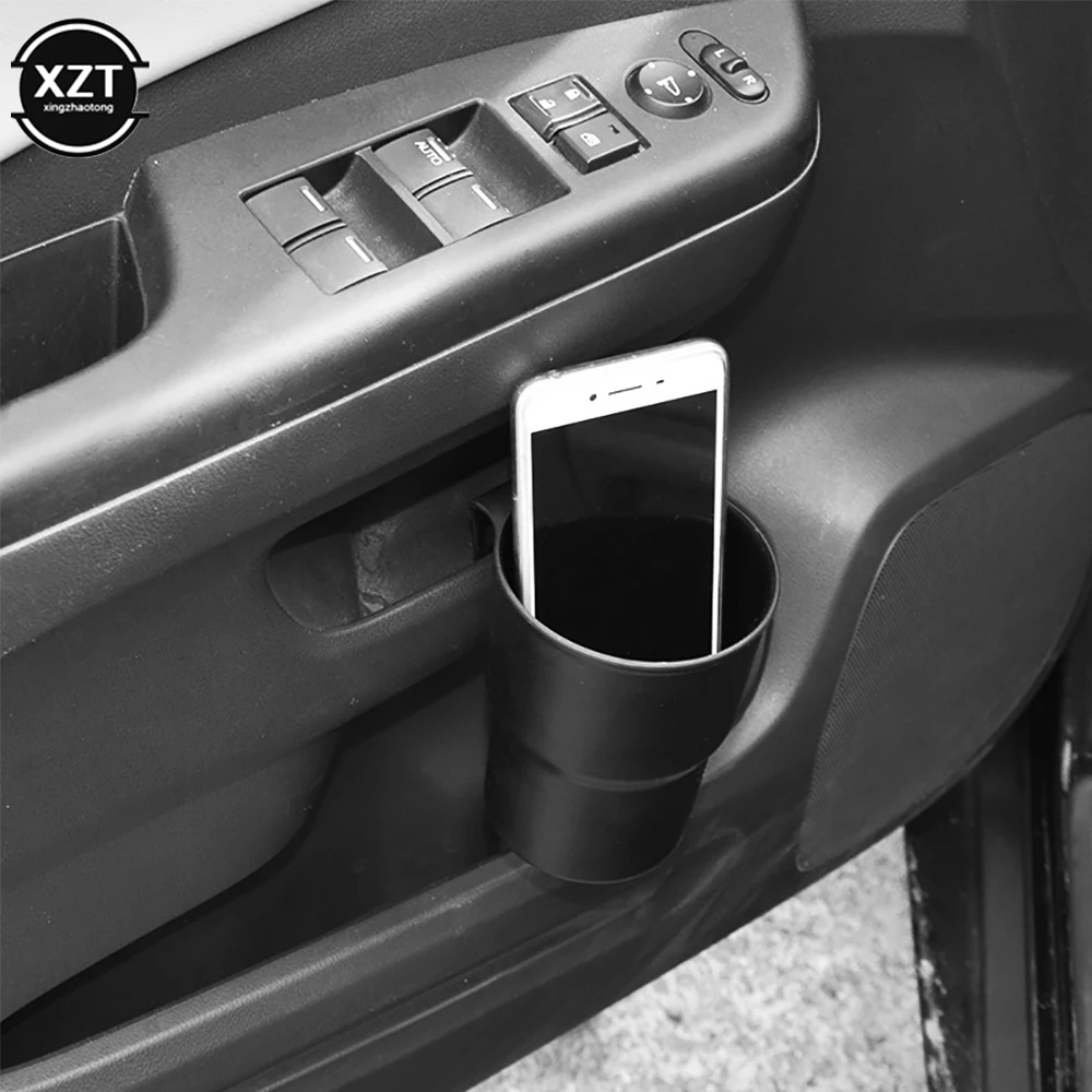 Auto Interior Accessories Universal Car Cup Holder for Hanging Air Vent Outlet Bottle Door Mounting Bracket Multifunctional Box