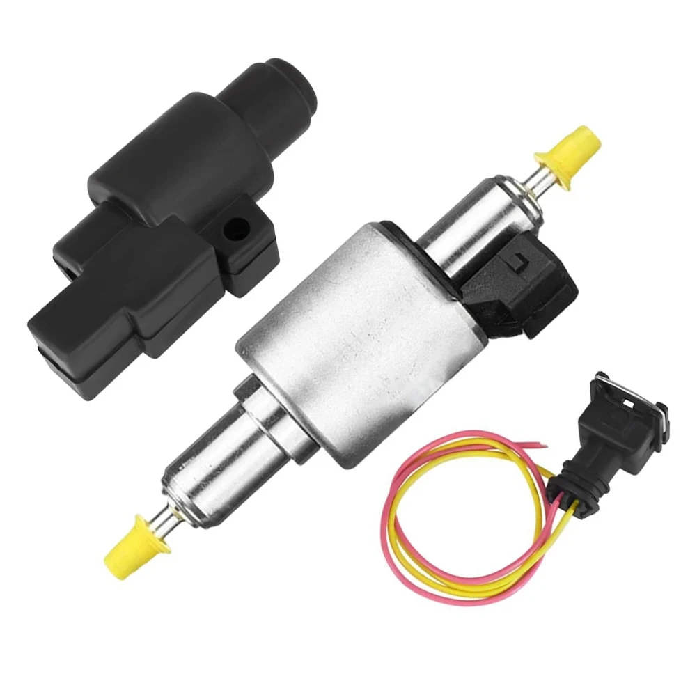 3Pcs Ultra Quiet 12V 2KW-8KW Diesel Parking Heater Fuel Pump Kit 22ml Automotive Air Heater Diesel Pump Accessories