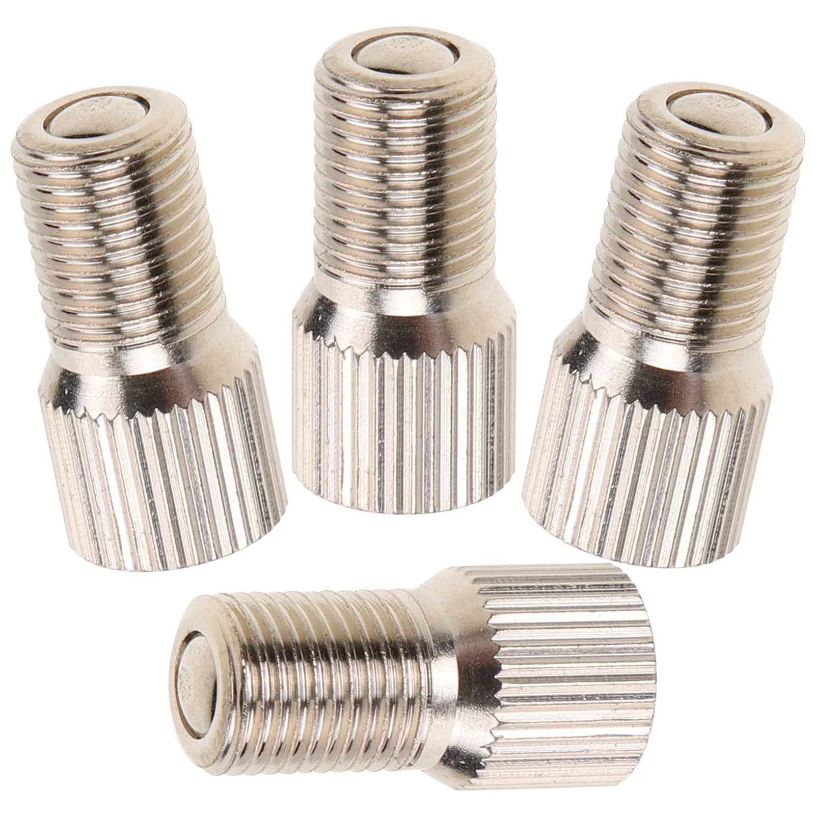 

4pcs Tire Extension Rod Stainless Steel For Motorcycle Atv Electric Bike Valve Stem Extender Kit Durable Valve Stem Fitting