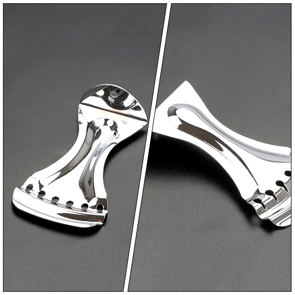 

Guitar Tailpiece Metal Bridge For Resonator 6 String Replacement Part Electric Acoustic Instrument Accessories