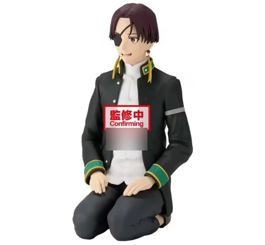 

No box In stock lowest price Japanese original anime PVC Suo Hayato sitting action figure collectible model toys
