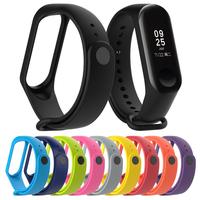 For Mi Band 6 5 4 3 2 Replacement Strap Silicone Wristband Sport Bracelet For Mi Band Strap Smart Wrist Watch Band