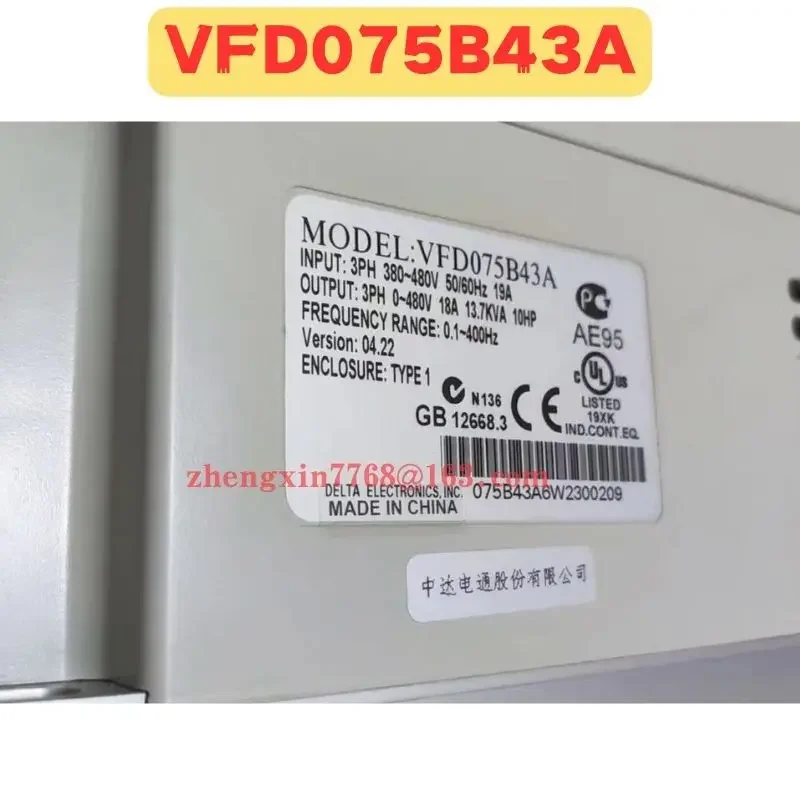 Brand New Original VFD075B43A Frequency Converter