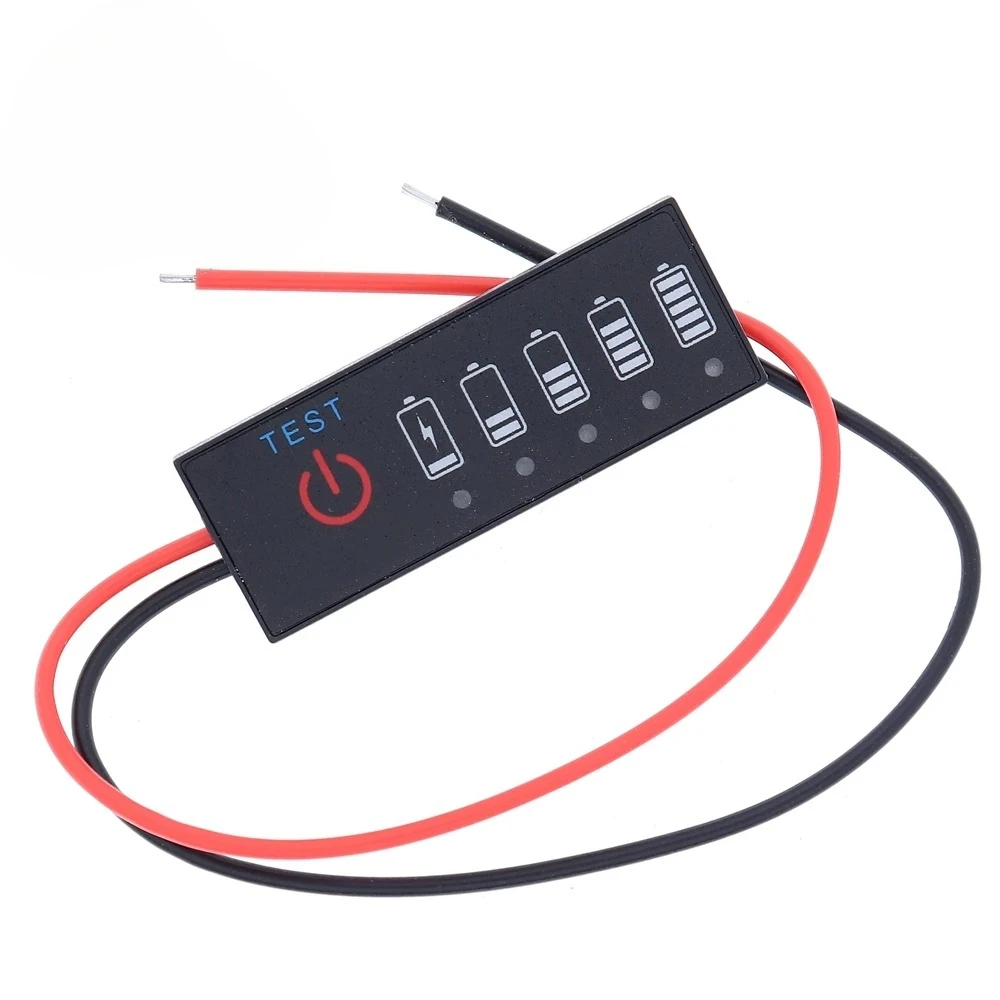 1S 2S 3S 4S Battery Level Indicator Iron Ternary Lead-acid Capacity Display Lithium 3.7V 7.4V 11.1V 14.8V Phosphate Tester Meter