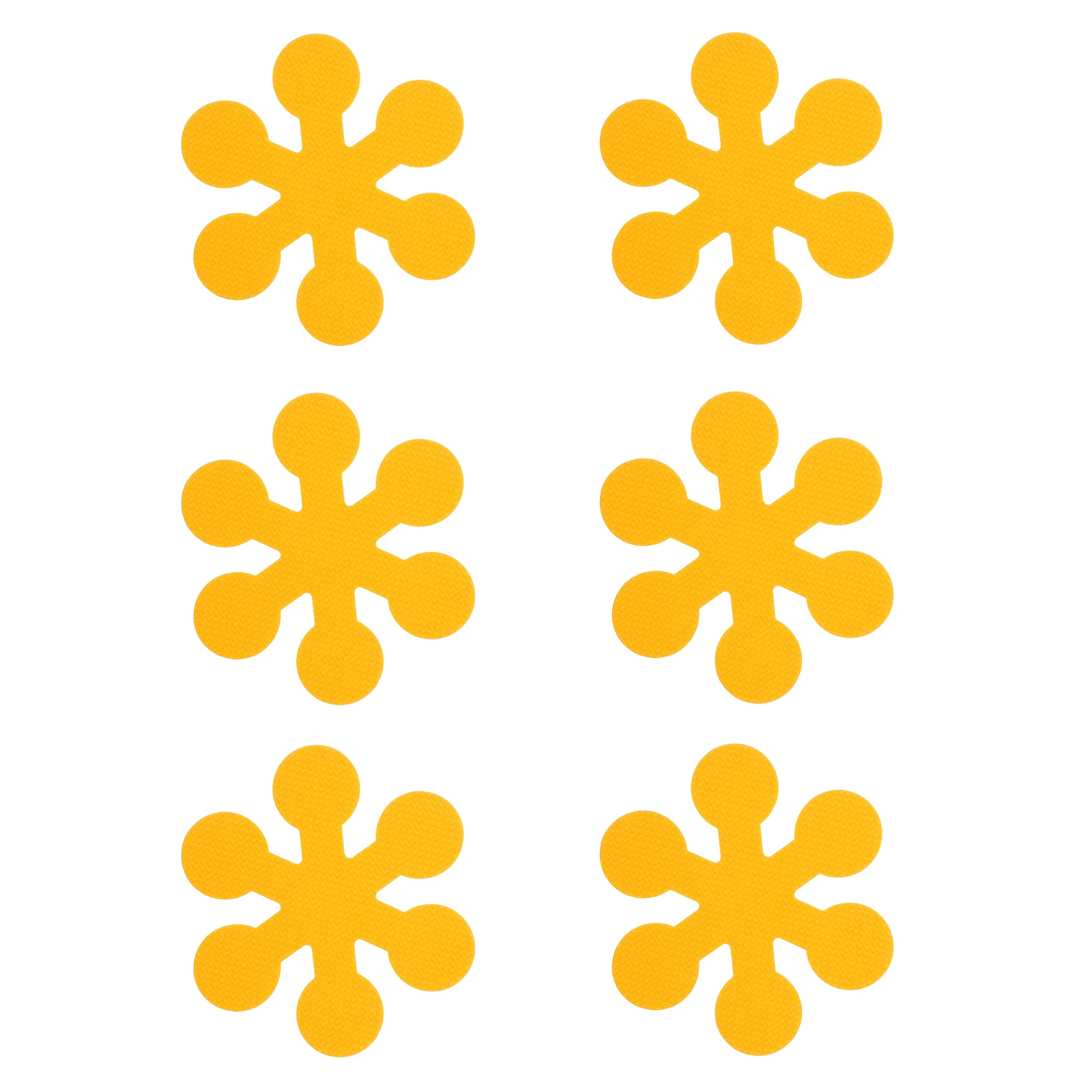 

6Pcs Bathtub Non Slip Stickers Snowflake Design Waterproof Self Adhesive Anti Skid Bath Grip Decals for Kids Shower Door Decals