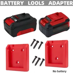 Para ozito para einhell 18v baterias titular parede moun dispositivos undershelf titular montagem