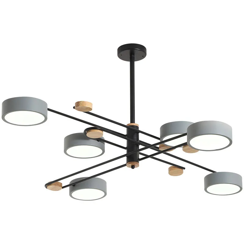 

Nordic, living room lamp, creativity, personality, macaron, chandelier, simplicity