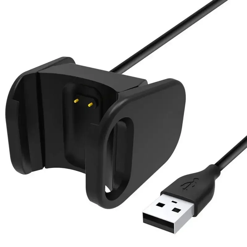 USB Charging Cable Clip For Fitbit Charge 3 4 Band Line Dock USB Charger For Fitbit Charge 4 SE
