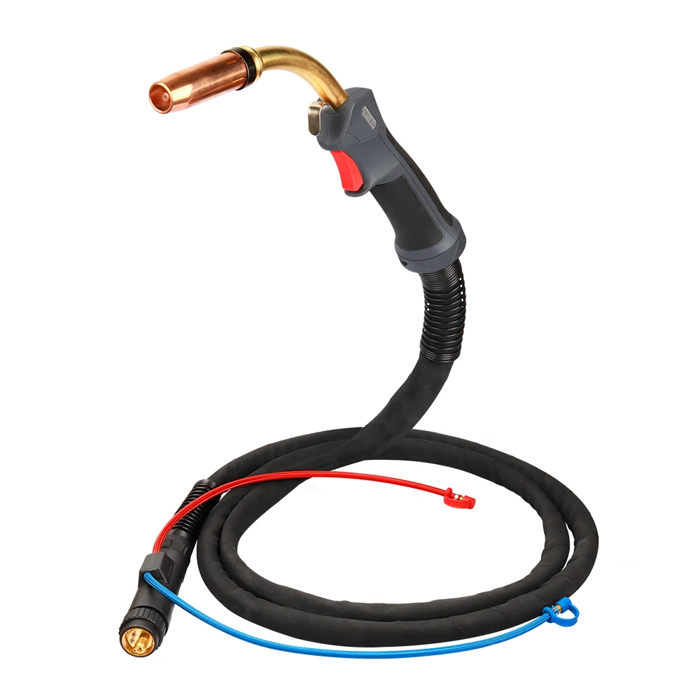 MB 501D MB501 Mig Torch Gun 4 Meter Cable Water Cooled with Euro Connector Connection 500A CO2 450A Mixed Gas