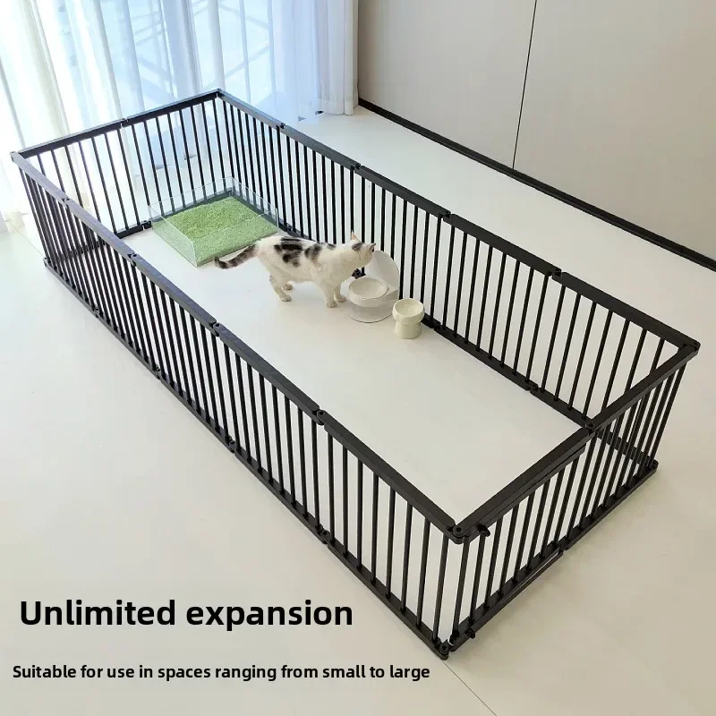 Modular Dog Fence Indoor Pet Enclosure Small Breed Toy Poodle Corgi Indoor Pet Gate Fence Barrier Divider Door Pet Fence