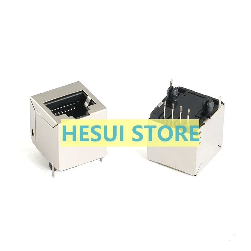 RJ45 socket 5224 Single/double port full package/plastic shielding network socket RJ45 socket port 8P8C