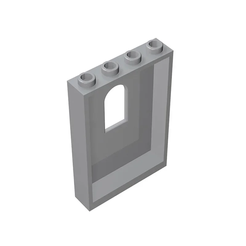 MOC 1 قطعة 60808 1x4x5 لوحة اللبنات عدة جدار مع نافذة مجلس منزل القلعة الجسيمات فكرة لعب الأطفال هدايا عيد الميلاد