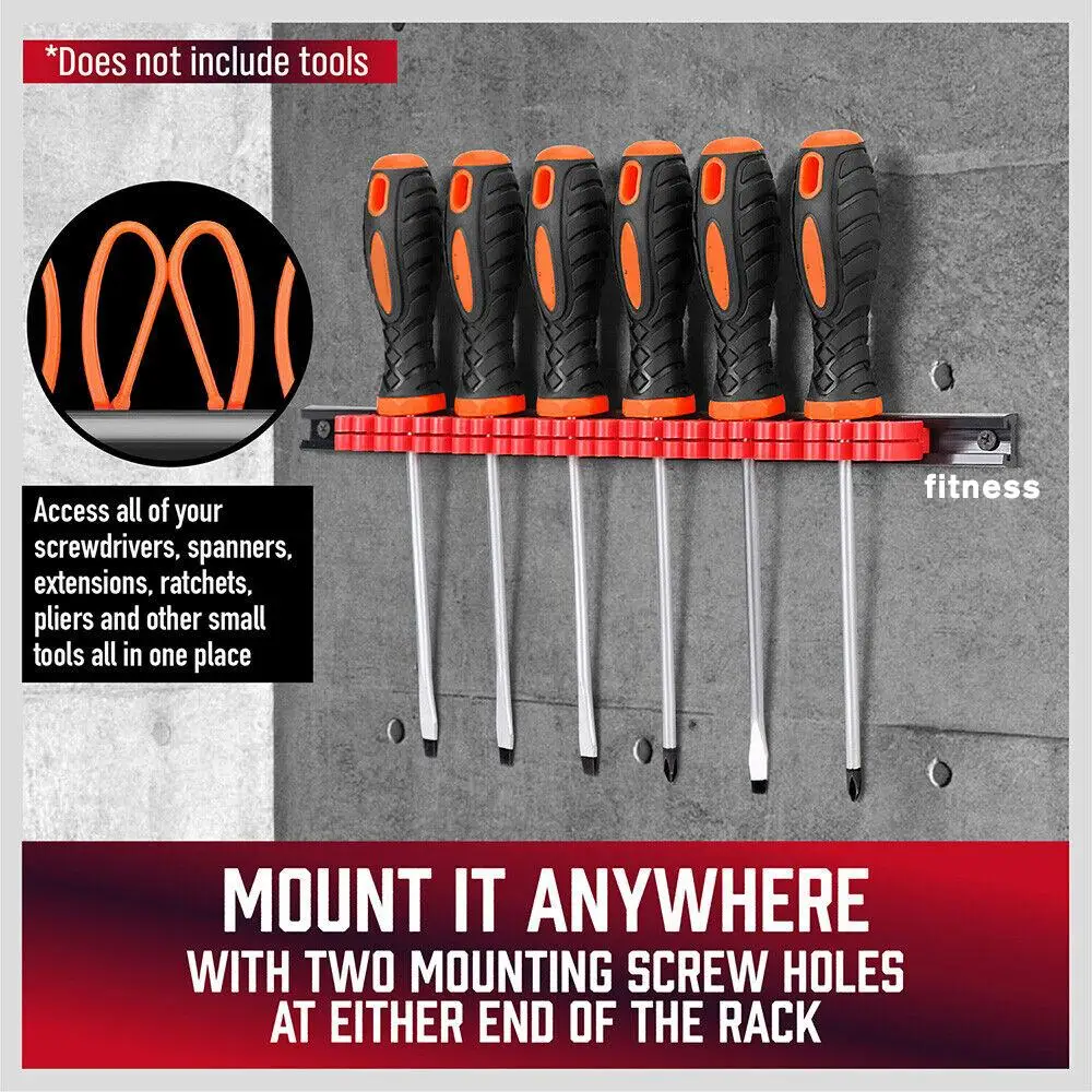 New Workshop Tool Organizer Rack Screwdriver Wrench Storage Heavy-duty Display Stand  For Workshop  Storage Rack Accessories