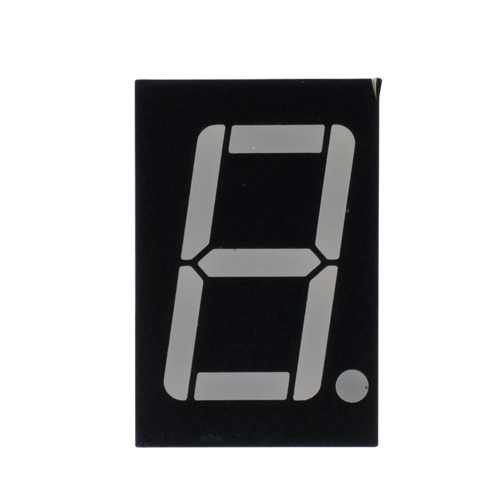 5/10 قطعة 0.56 بوصة 7 قطعة 1 شاشة LED رقمية سوبر الأحمر الأخضر الكاثود المشترك