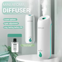 Aroma Diffuser Essential Oil Aromatherapy Machine 3 Mode Wall Mounted Home Fragrance Timing Air Freshener Hotel Home Perfume