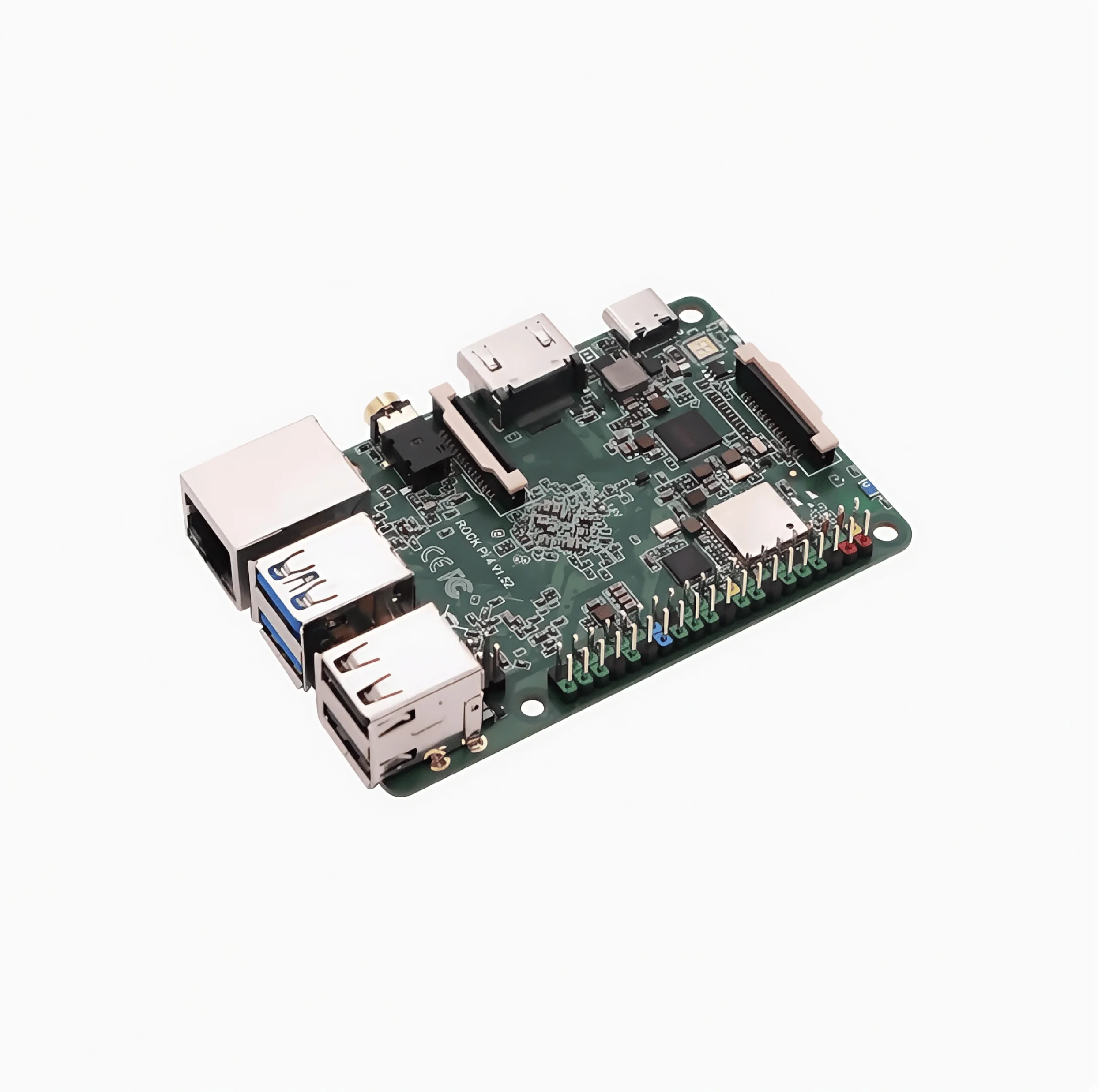

adxa development board ROCK 4B RK3399 six-core CPU single board computer Raspberry Pi alternative