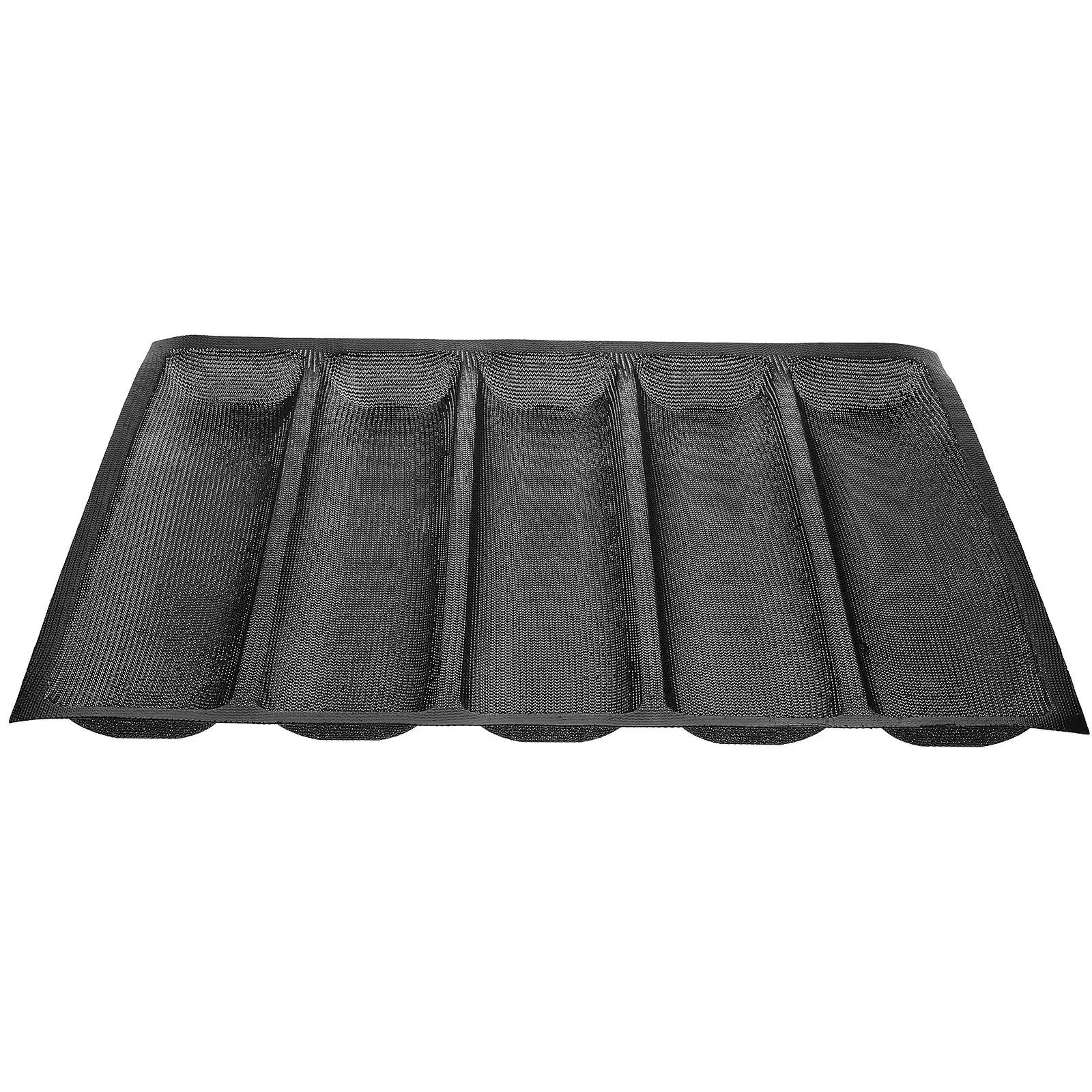 

Black 12 Silicone Mold Non Stick French Silicone Bread Loaf Pan Baking Pan Bread Loaf Baking Mold Kitchen Tool