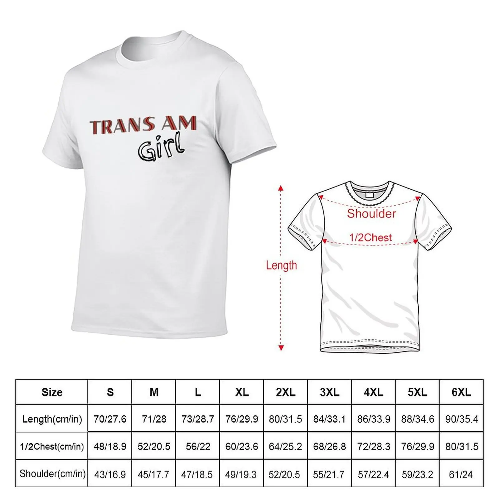 تي شيرت Trans Am Girl تي شيرت رجالي تي شيرت قطني تي شيرت مصمم تي شيرت