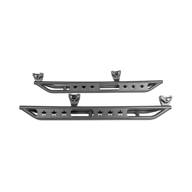 High Quality Car 2Door 4Door Round Tube Pedal Side Pedal Running Board Pedal for Wrangler JK 2007-2017