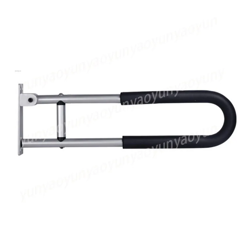 

Aluminum Alloy Bathroom Safety Grab Bar Anti-Slip Toilet Handrail Foldable Restroom Support for Disabled and Elderly