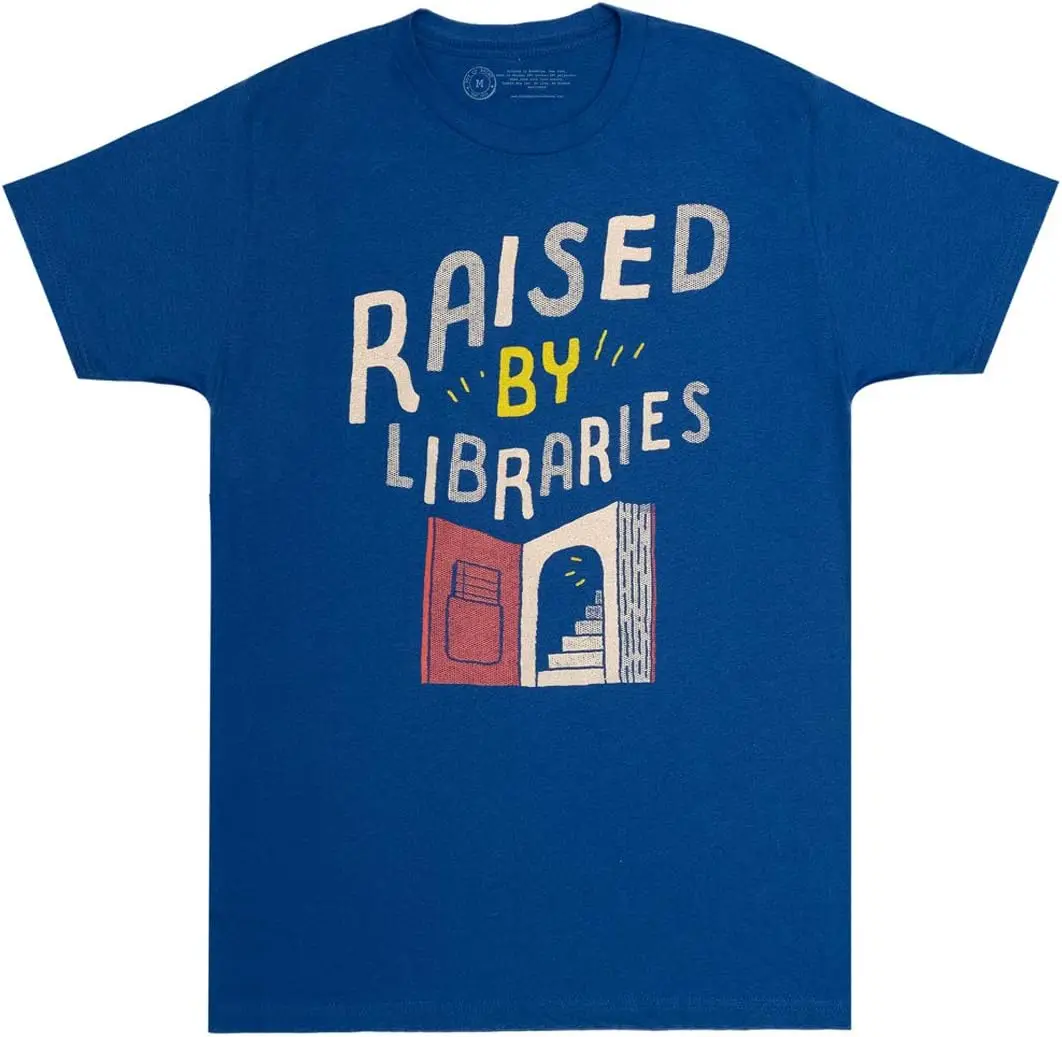 Out of Print Unisex/Men's Literary and Book-Themed Tee T-Shirt