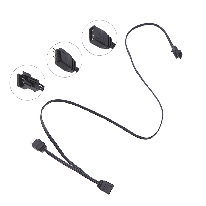 DRGB-5V 3 Pin Motherboard Adapter Cable Symphony Light Control Motherboard Control Wiring Converter For Wind Chaser PHANTEKS
