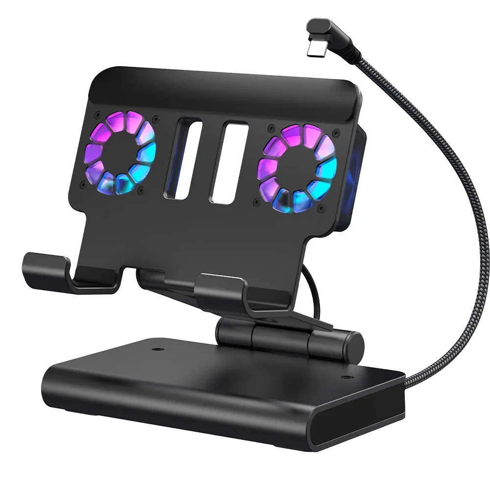 4K144Hz high refresh baseROGAlly handheld dual-fan cooling docking stationClaw8 handheld cooling base