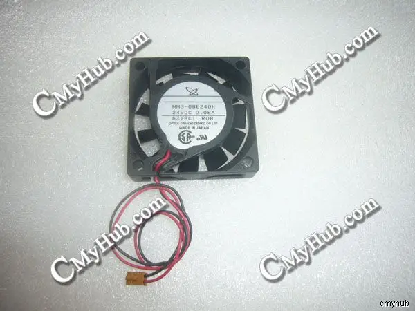 For MMS-06E24DH DC24V 0.08A 6015 6CM 60MM 60X60X15MM 2pin Cooling Fan MMS-06E24DH