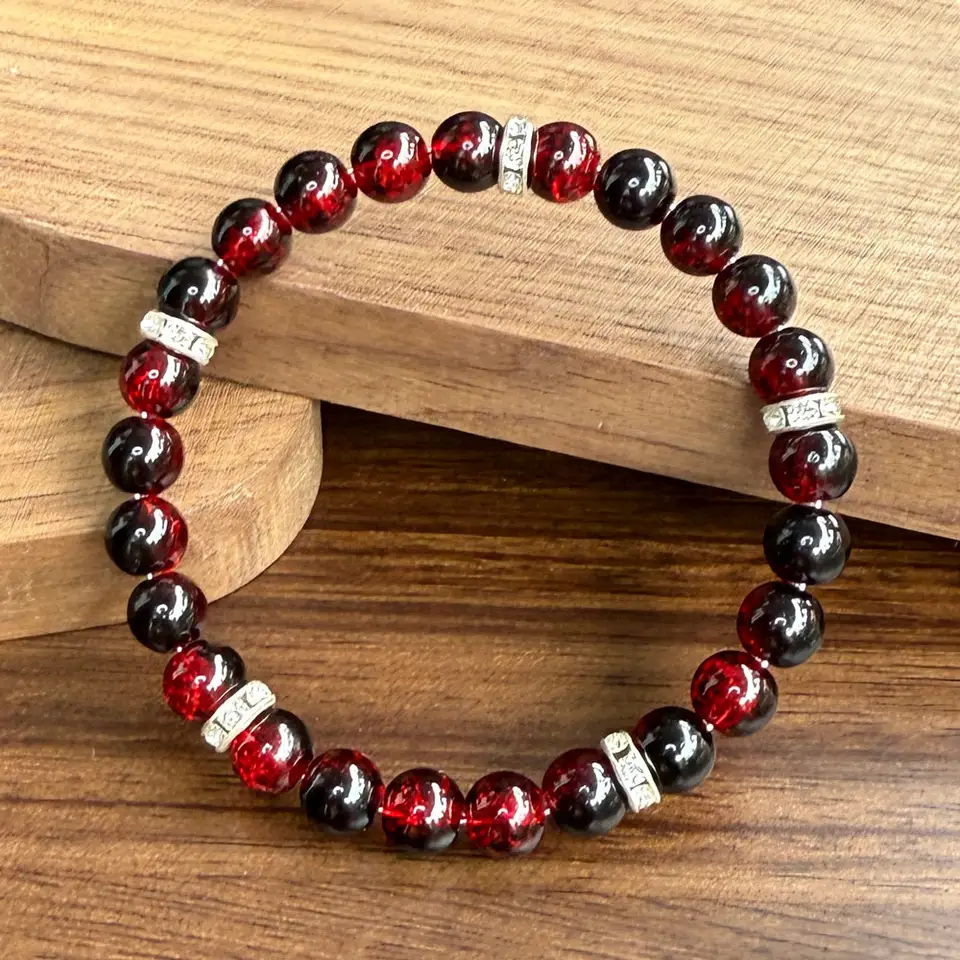 Anti-Anxiety Bohemian Style Bead Bracelet,Stress Reduction,Calming,Maintaining Mental Balance,Strengthening Communication - 5
